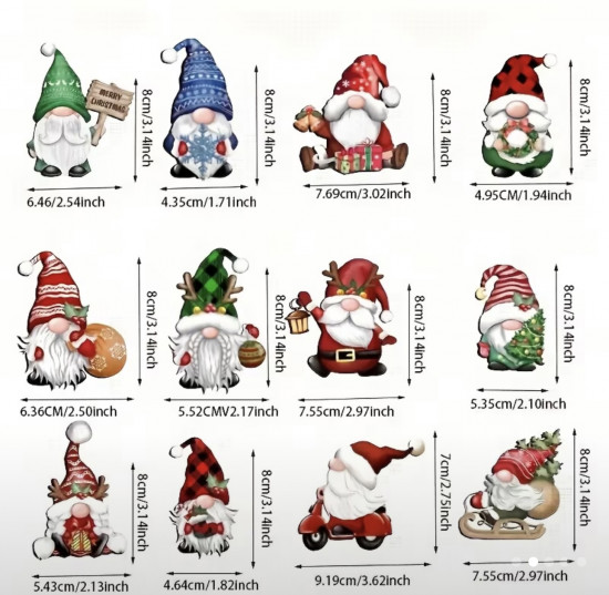 Набор елочных украшений «Гномы»