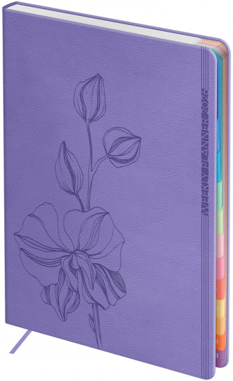 Ежедневник датированный на 2026 год «Orchid»