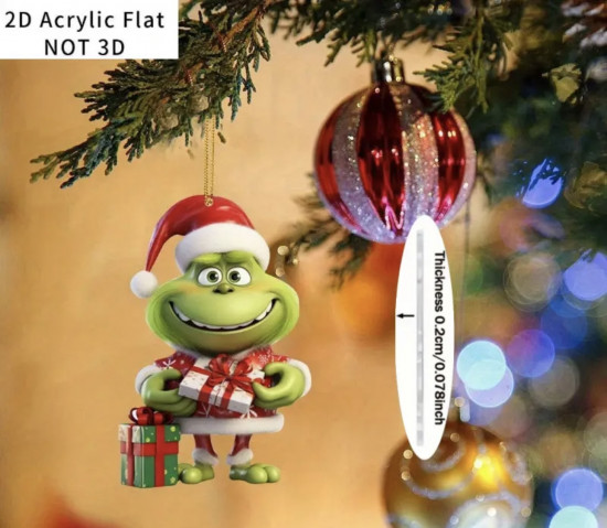 Набор елочных игрушек «Гринч»