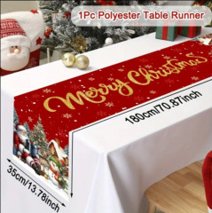 Новогодняя дорожка на стол «Merry Christmas» - Фото 1