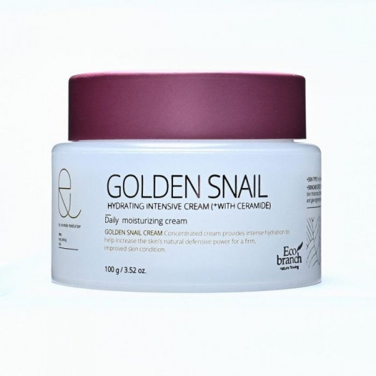 Интенсивный увлажняющий крем с муцином золотой улитки «Golden Snail Hydrating Intensive Cream»