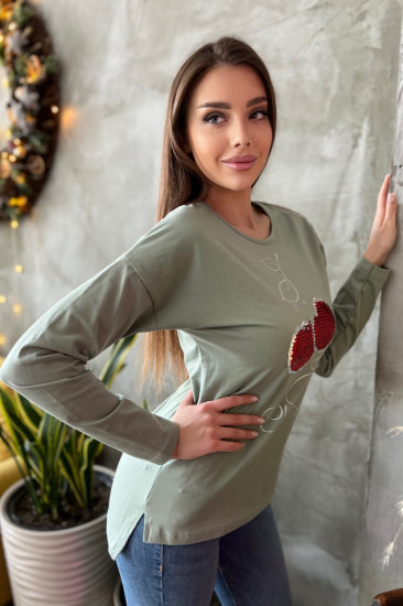 Лонгслив женский