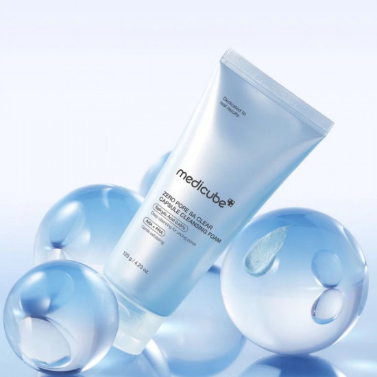 Пенка для глубокого очищения лица «Zero pore sa clear capsule cleansing foam»