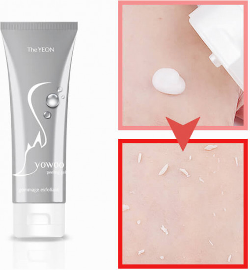Пилинг-гоммаж для очищения кожи «YoWoo Gommage Peeling Gel»