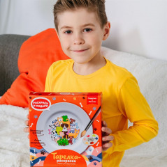 Тарелка для росписи «Собачки» - Фото 1