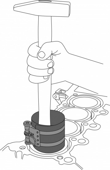 Оправка поршневых колец