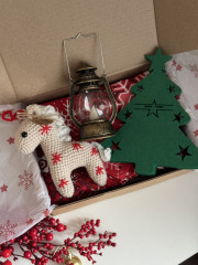 Новогодний набор для декора стола - Фото 1