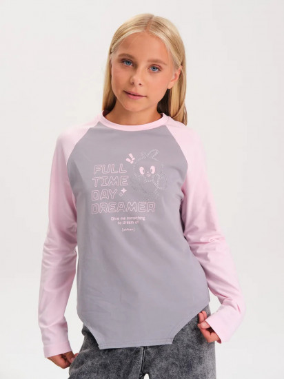 Лонгслив для девочек