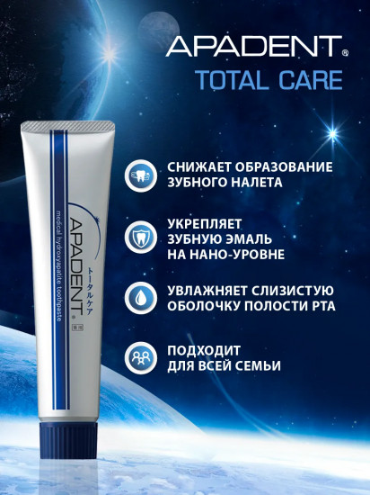 Зубная паста от кариеса «Total Care»