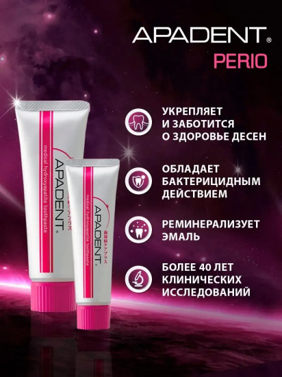 Зубная паста против воспаления дёсен «Perio»