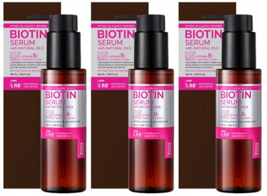 Сыворотка для роста волос с биотином «Biotin Serum With Natural Oils»