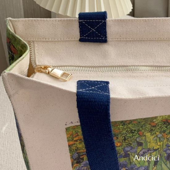 Сумка-шоппер женская «Ирисы»