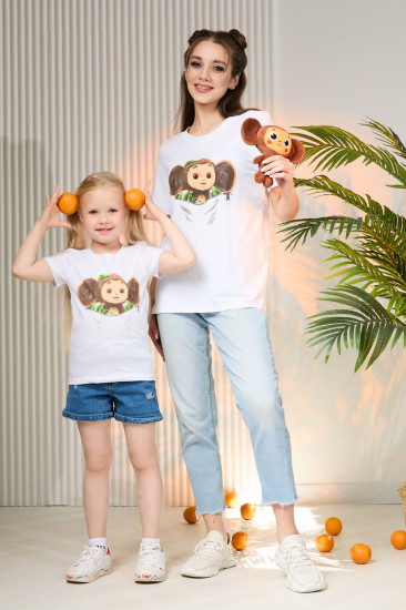 Футболка женская «Чебурашка»