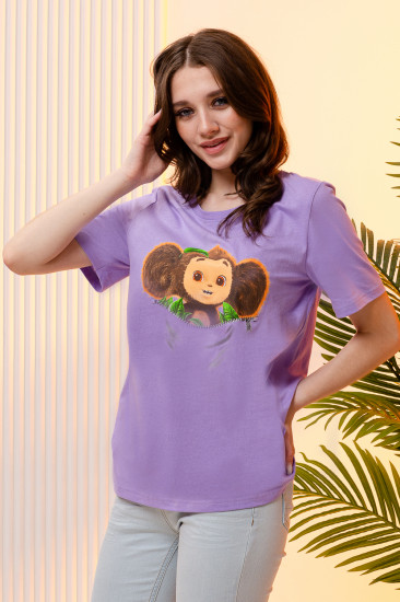 Футболка женская «Чебурашка»