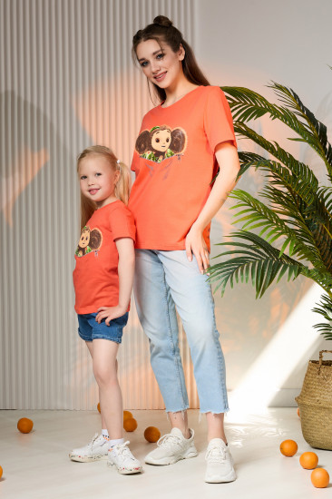 Футболка женская «Чебурашка»