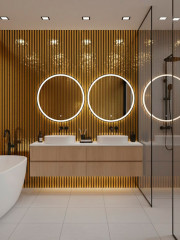 Самоклеящиеся 3D панели с фактурой зеркала - Фото 8