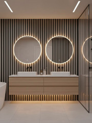 Самоклеящиеся 3D панели с фактурой зеркала - Фото 15