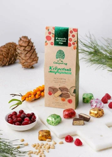 Кедровый марципан ассорти