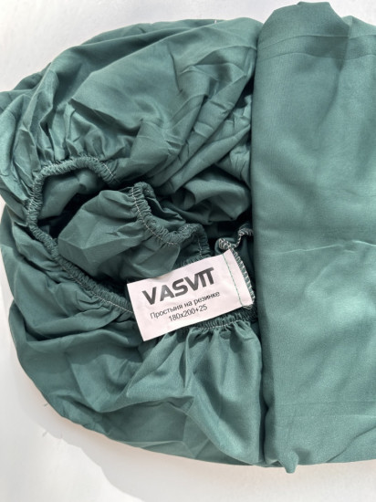 Простыня на резинке «Green Night»