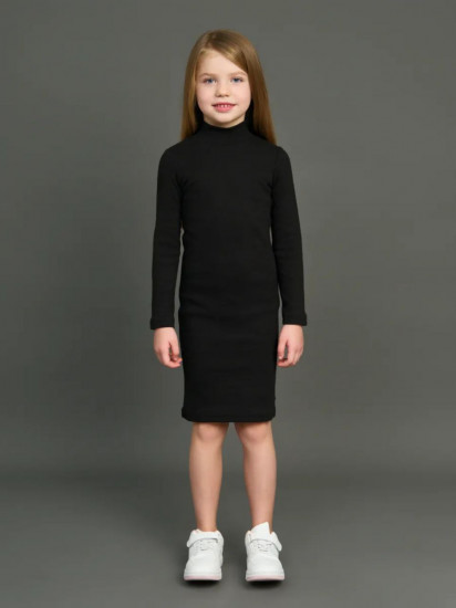 Повседневное платье-водолазка для девочек