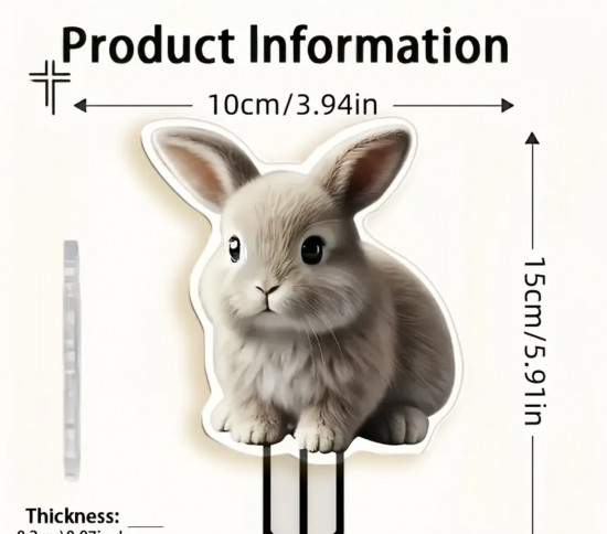 Акриловая фигурка «Кролик»