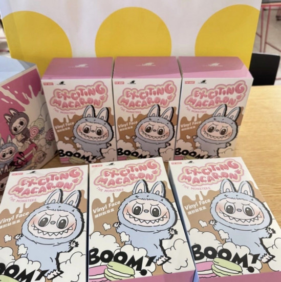 Мягкая игрушка-сюрприз «Labubu. Heartbeat Macaron»