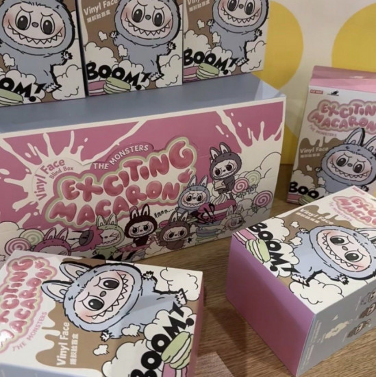 Мягкая игрушка-сюрприз «Labubu. Heartbeat Macaron»