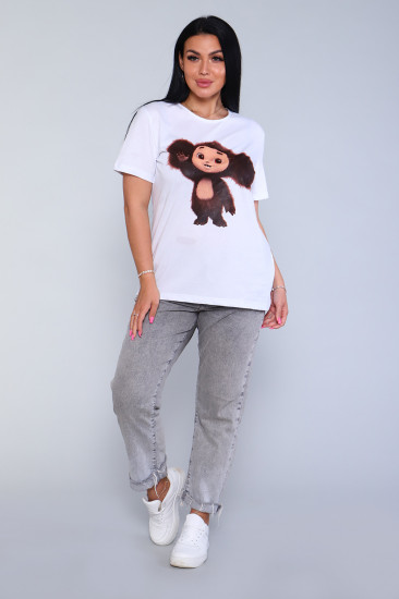 Футболка женская «Чебурашка»