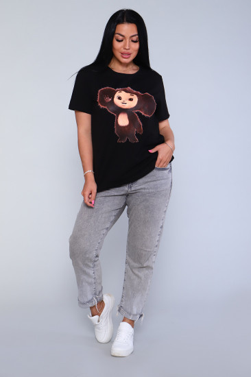 Футболка женская «Чебурашка»