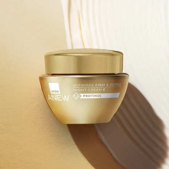Ночной крем для лица с протинолом «Упругость и эластичность»