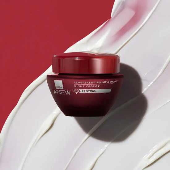 Ночной крем для лица с протинолом «Плотность и гладкость»