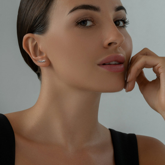 Серьги из серебра