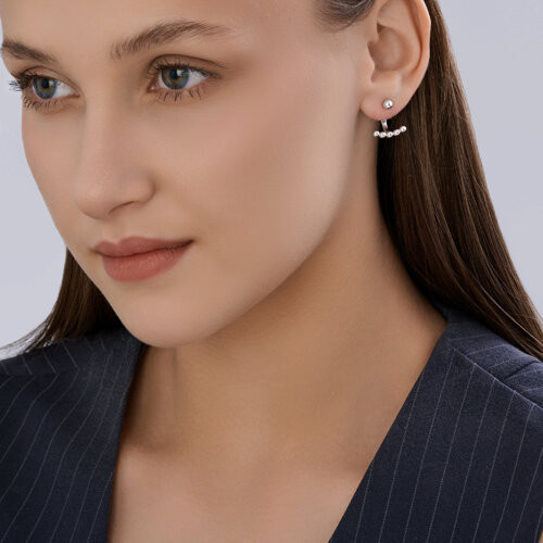 Серьги из серебра