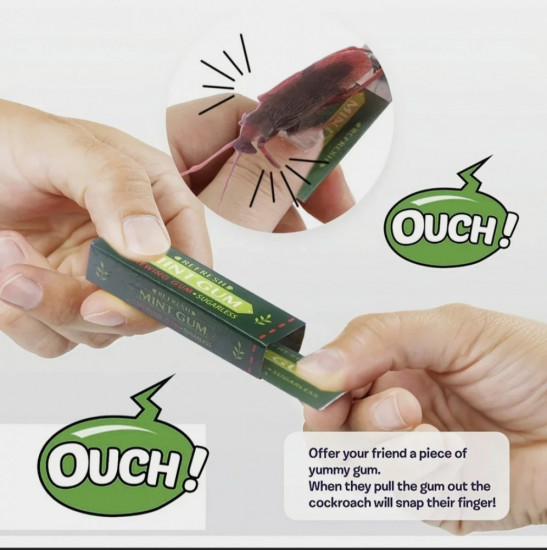 Жвачка-прикол «Насекомое»