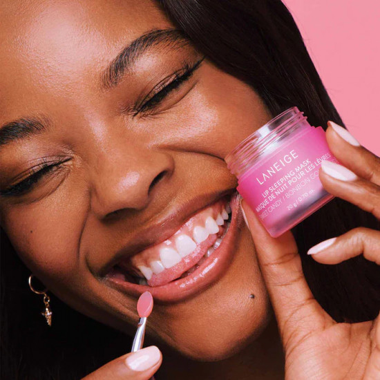 Ночная восстанавливающая маска для губ со вкусом сладкой конфеты «Lip Sleeping Mask Sweet Candy»