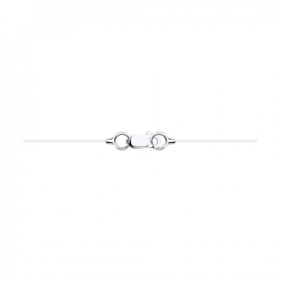 Колье из серебра с фианитами