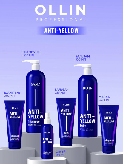 Антижелтый бальзам для волос «Anti-Yellow Balm»