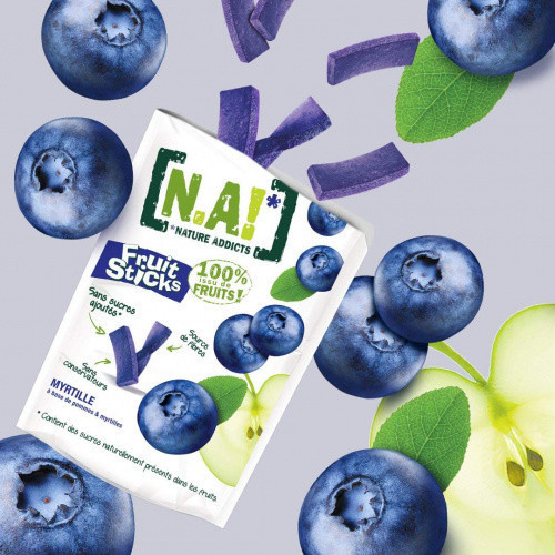 Пастила фруктовая со вкусом черники