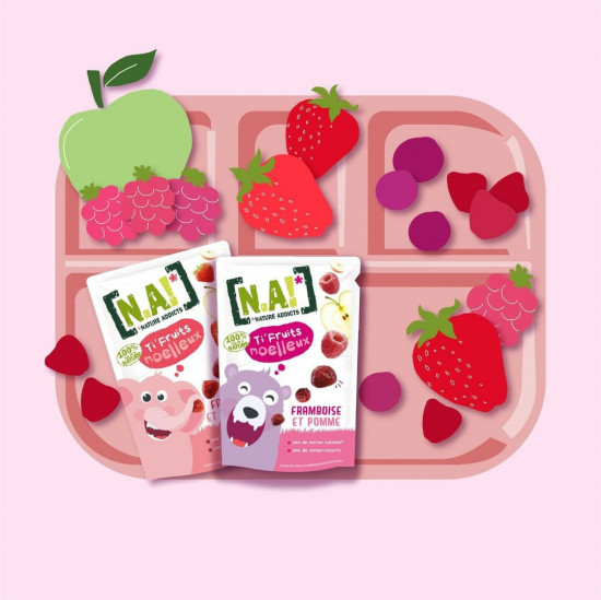 Пастила фруктовая со вкусом клубники