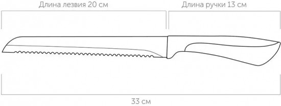 Нож для хлеба «Jana»