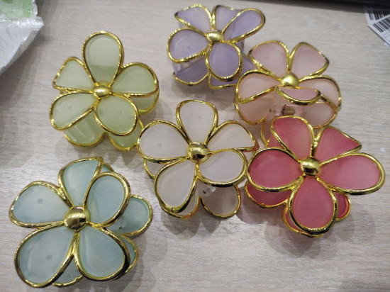 Крабик для волос «Гавайский цветок»