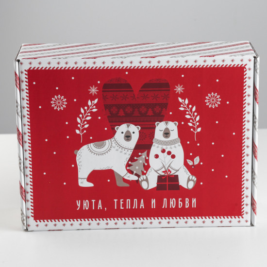 Коробка подарочная «Новогодняя»