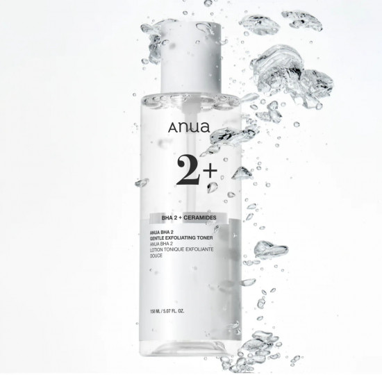 Мягкий отшелушивающий тонер для лица «BHA 2% Gentle Exfoliating Toner»