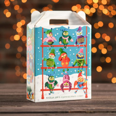 Коробка подарочная «Совушки» - Фото 1