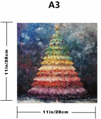 Пазл деревянный контурный «Елочка» - Фото 4