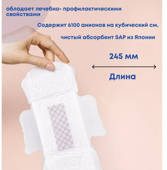 Прокладки женские гигиенические дневные
