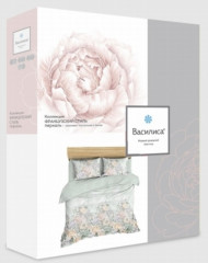 Комплект постельного белья «Королевский сад» (арт. 9230/1, 2-спальный, перкаль, 2 наволочки 70×70) - Фото 2