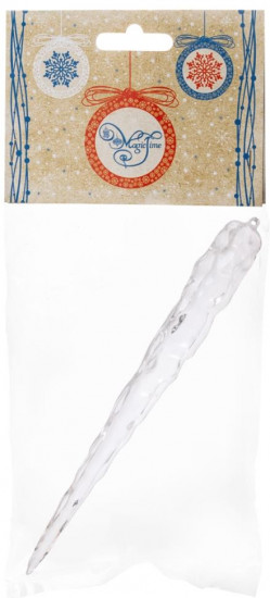 Украшение подвесное «Сосулька»