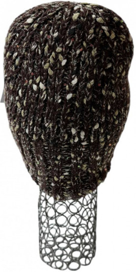 Шапка женская зимняя с мини-пайетками