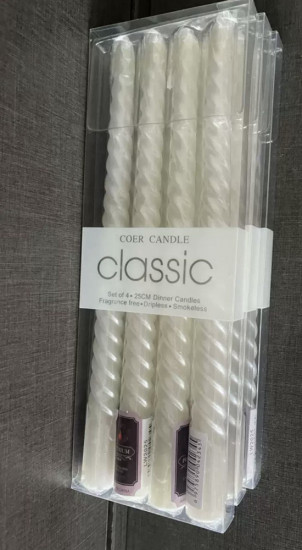 Набор свечей «Перламутр»